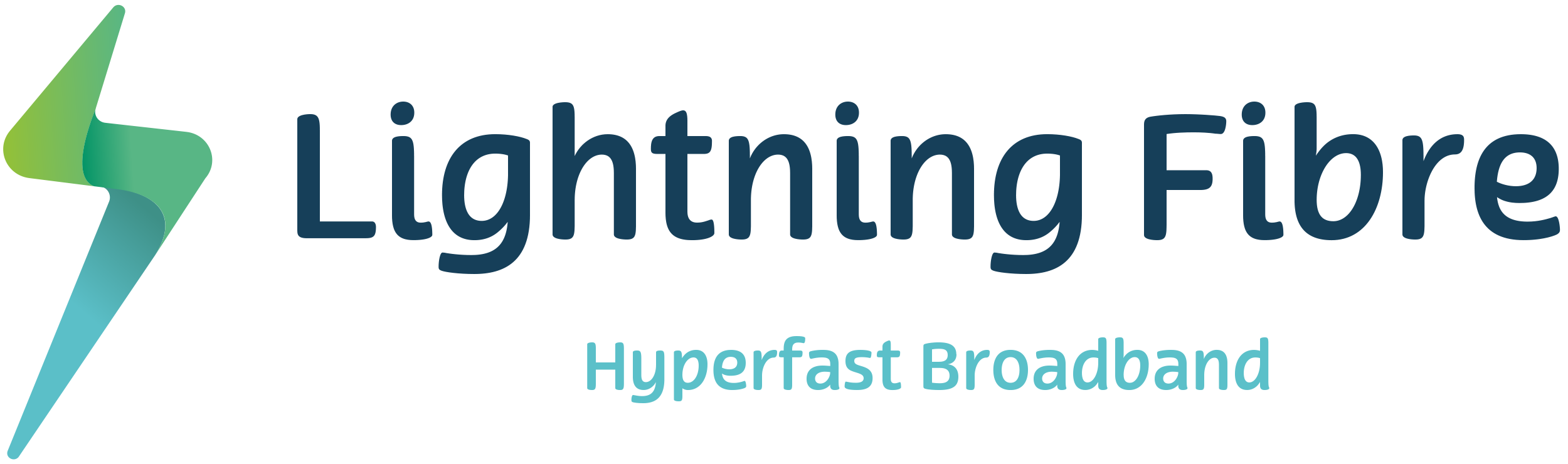 Lightning Fibre logo